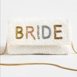Bride Beaded Clutch from Francesca’s